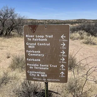 San Pedro trail (near Fairbank)