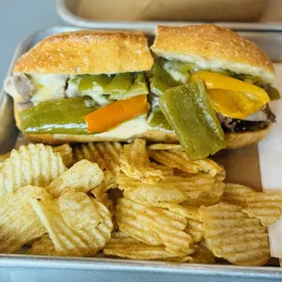 Philly cheese steak