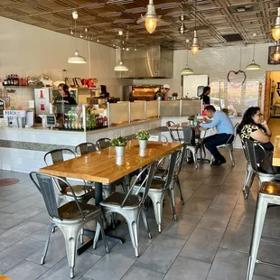 Inside