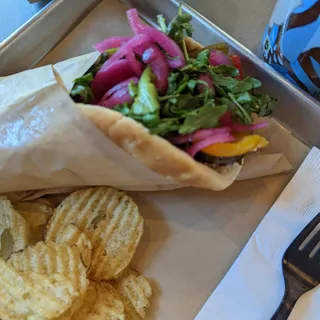 Beef Tri-Tip Pita