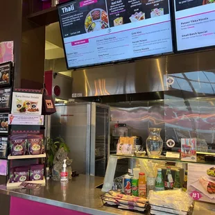 Ordering area, but can also order online