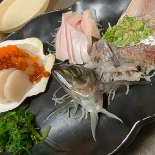 a plate of food