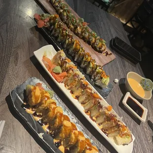Crazy Dragon Roll, Giant Spider Roll