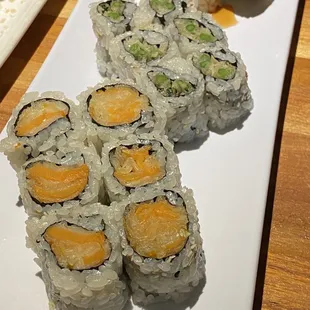 food, sushi and sashimi