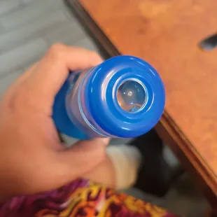 Blueberry Hata drink top