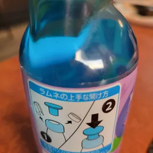 Blueberry Hata drink directions