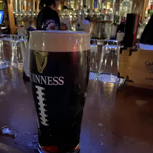 a pint of guinness