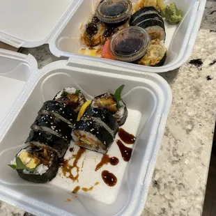 Kashi roll spider roll