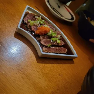 steak, food