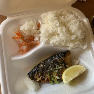 Yakizakana Mackerel Lunch