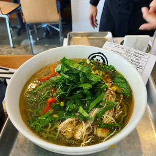 Healthy Vegetable Ramen w/ Combu Broth
