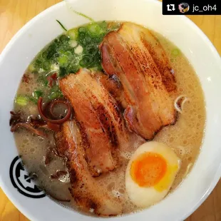 Chicken Paitan Ramen with Pork Char sui