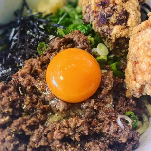 Soup less chicken oil  Ramen