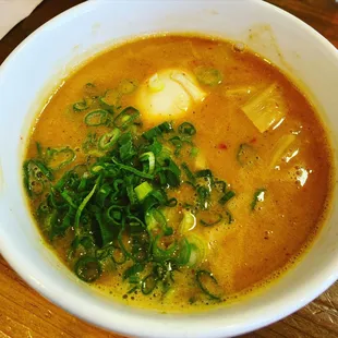 Testing Spicy Miso Tsukemen