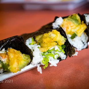 DEEP-FRIED HAND ROLL FRIED JALAPENO