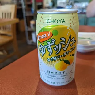 Yuzu soda