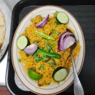 paella, food