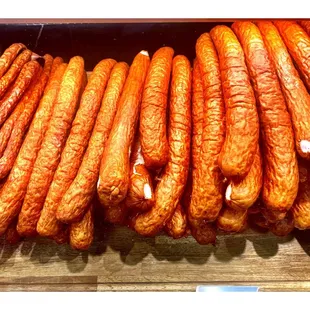 Smoke Sausages  @ Kasia&apos;s Deli &amp; Catering. Ukrainian Village Chicago IL.  Famous Chicago&apos;s Long Time Polish Culinary Institution! Cool!