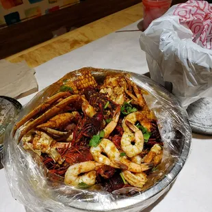Sampler platter