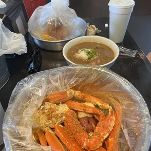 Snow crab boil