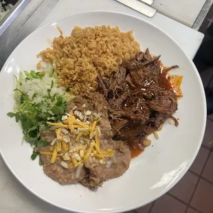 Birria plate