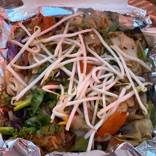 Drunken Noodles with Beef