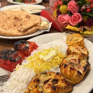 Chicken Kebab Dinner