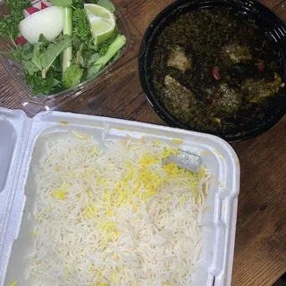 Ghormeh Sabzi Dinner