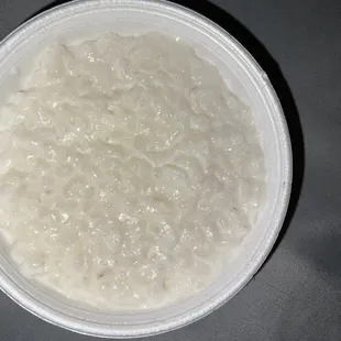 Rice pudding
