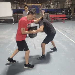 Krav Maga training Offutt Field House