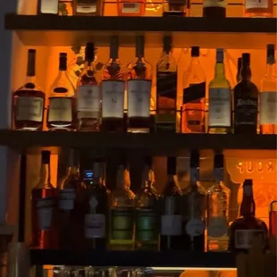 Selection of spirits