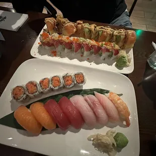 Sushi Combo Kasumi Roll Eagle roll