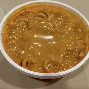 Totally different Mac N Cheese. Delicious