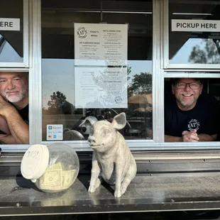 Charles and Jarret the owners