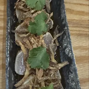 Special of the day crudo