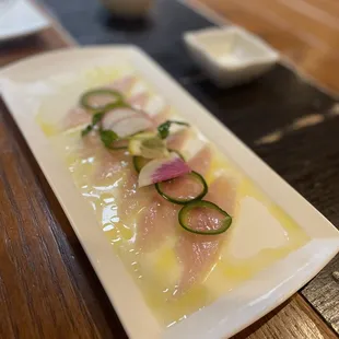 Hamachi &amp; Jalapeño Sashimi