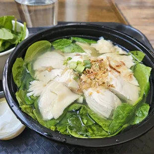 Chicken Rice soup as is.