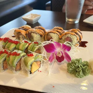 16. Sakura Roll  18. Caterpillar Roll