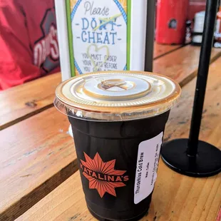 9/17/22 Thunder Kiss Iced Coffee