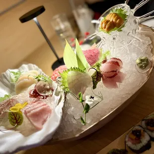 Sashimi for 2  - this option has the fattier sashimi options.