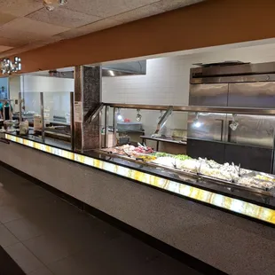a view of the buffet