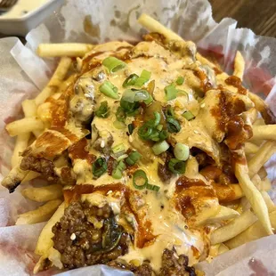 Spicy Kimchi Fries