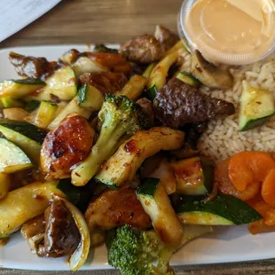 Hibachi combo