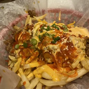 Spicy Kim Chi Fries