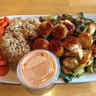 Chicken and Scallops