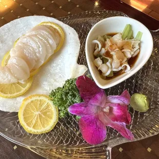 Live scallop special