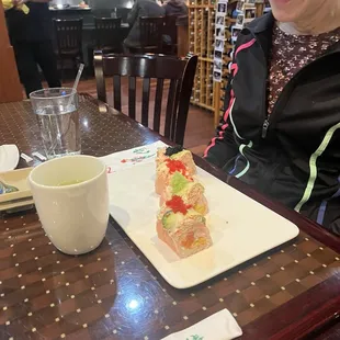 sushi and sashimi, food