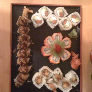 sushi and sashimi