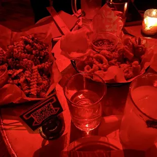 Nori fries &amp; Calamari