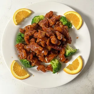 Orange Peel Beef, Delicious